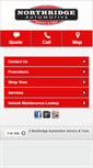 Mobile Screenshot of northridgeautomotive.com